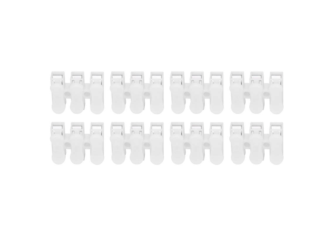 Laxiscreed Conector De Cabo De 3 Pinos Com Encaixe Rápido, Set Multi-peças