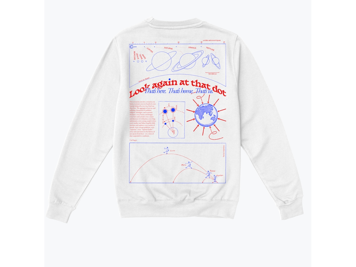 Unisex Look Again At That Dot. Sweatshirt-m