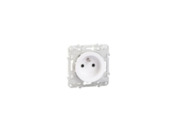 Base De Soquete 2ptt Francês Odace Branco Schneider S520039
