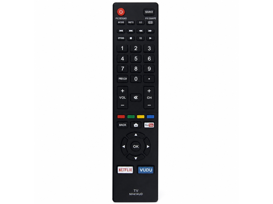 Comando Remoto Para Tv Compatível Com Magnavox Nh414ud_zhd