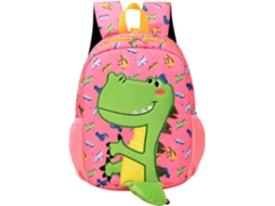 Mochila Infantil De Pelúcia Com Dinossauro Para Meninos, Leve E Respirável Pré-escola Jardim De Infância,