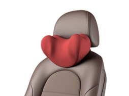 2026 almohada Cervical Ergonómica de Espuma de Memoria para Coche, Oficina Y Juegos, Roja, 2 Piezas