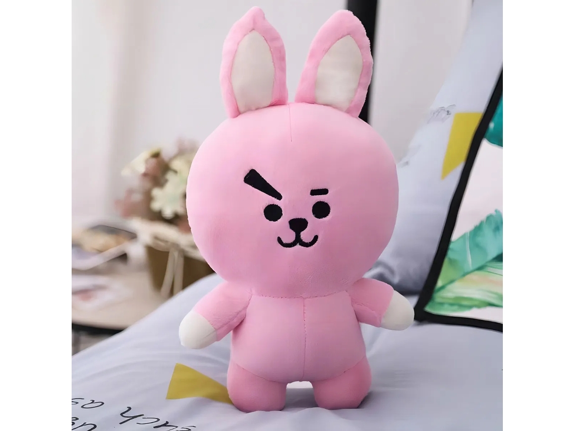 Lurelia Coelho De Bts -pop Bangtan Jungen Puppen Bt21 Em Peluche Animal, Macio Para Coleção