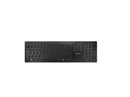 Teclado Bluetooth sem fio CHERRY Kw 9100 Slim Rf Qwerty espanhol preto