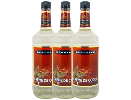 Licor DE KUYPER De Kuyper Cacao White (1 L - 3 unidades)