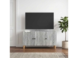 Vidaxl Gabinete Para Tv Sonoma Cinzento 99 X 34,5 X 50 Cm