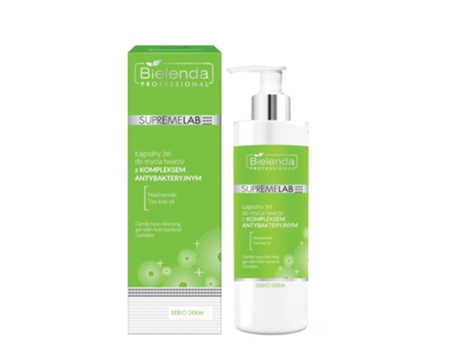 Bielenda Supremelab Sebio Derm Gel de Limpeza Facial Suave com Complexo Antibacteriano, 200g Bielenda Professional