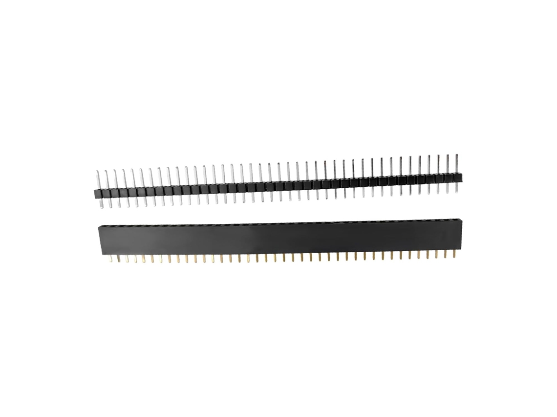 Pacote Com 10 Pares De Conectores Retos De 40 Pinos