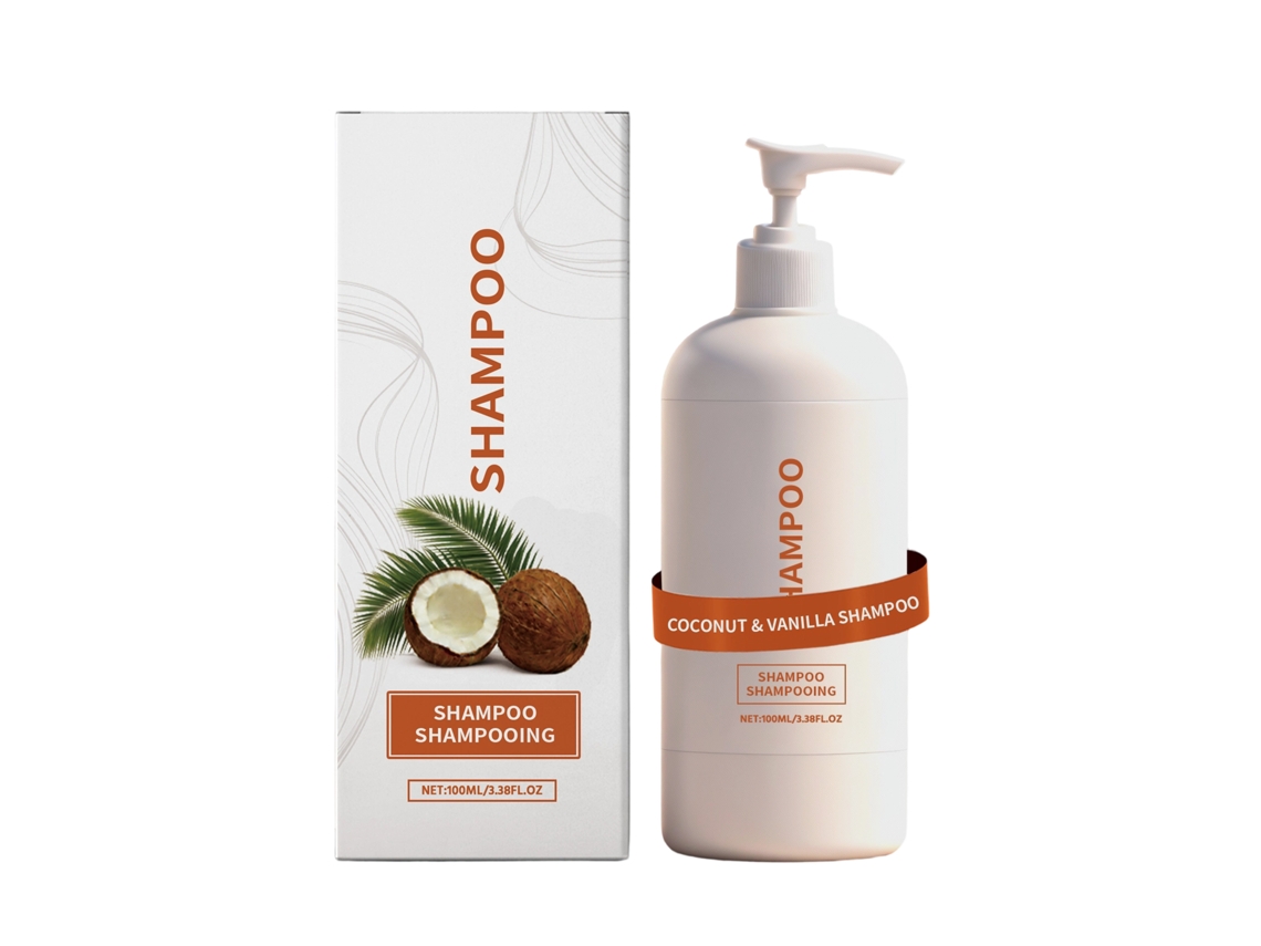 Shampoo de Coco e Baunilha para Cabeça Oleosa e Cabelo com Mais Volume LAXISCREED