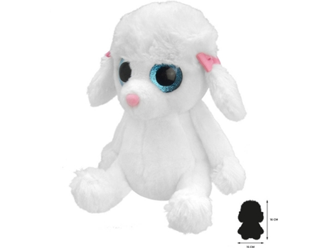 Peluche  Poodle (11 x 15 x 16 cm - Poliéster)