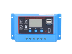 Controlador de Carga Solar Pwm com Display Lcd 12v 24v 10a YURU