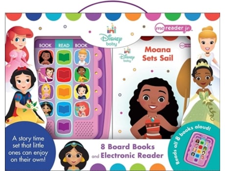Livro Disney Baby Disney Princess Me Reader Jr Sound Book Set de PI Kids (Inglês)