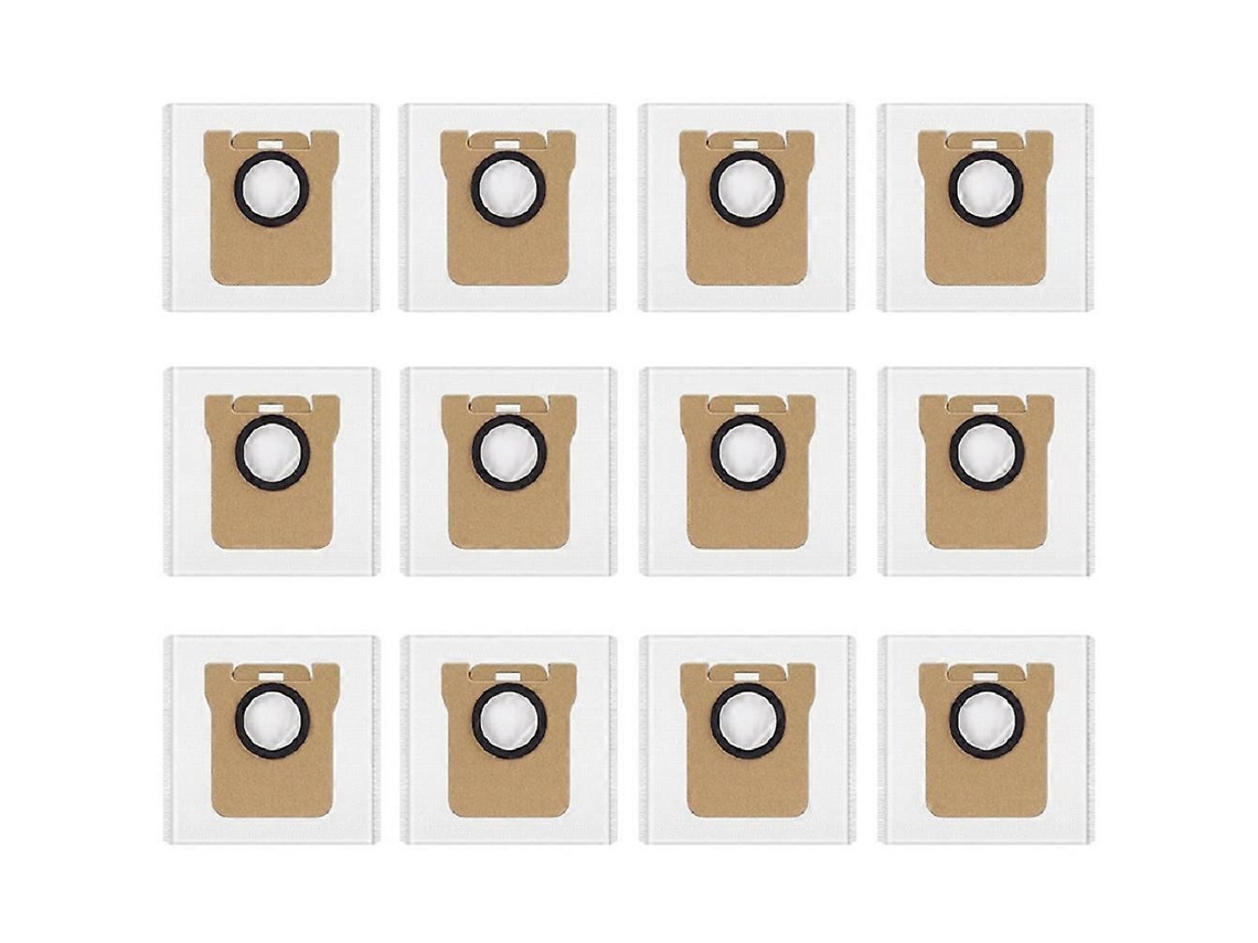 Conjunto De 12 Peças De Sacos De Pó Para Aspirador Robô Xiaomi Mijia 5/5 Pro/ov21cn/x10+/x20+/s10/m30/m40