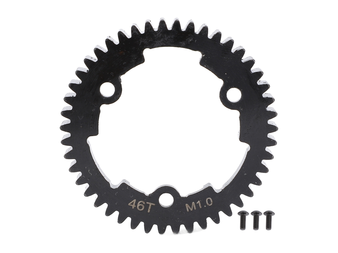 Mali engrenagem Principal Spur 46t Aço Carbono Alto Ruído Baixo Leve para Xrt New Maxx Xo 1 Erevo 2.0 1