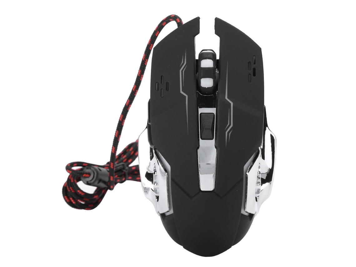 Rato Gaming Usb Sem Ruído Dpi Ajustável LAXISCREED