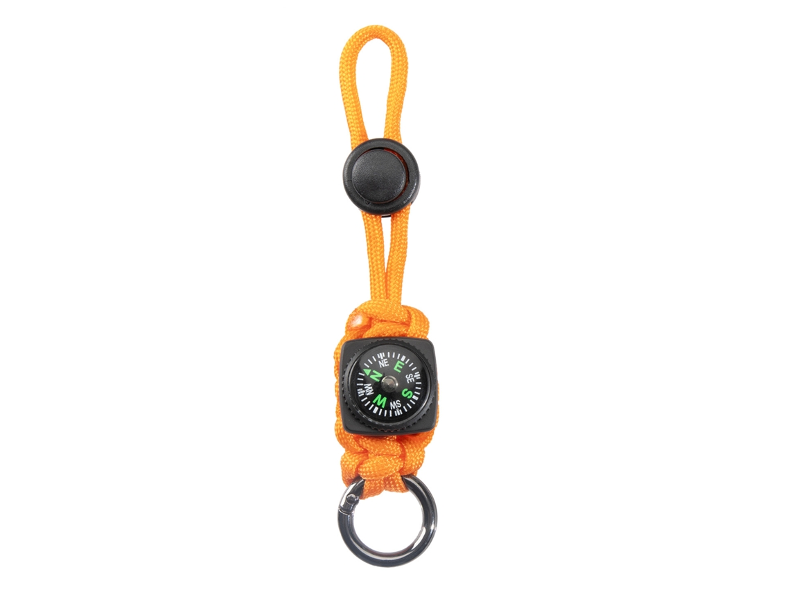 Pulseira de Paracord com bússola durável multifunções STELASPLEN