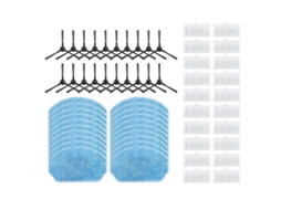 Compatível Com Vcr04w Escova Lateral Filtro Hepa Mops Pano Robô Aspirador De Pó Acessórios Peça De Reposição Pa Brilvibera