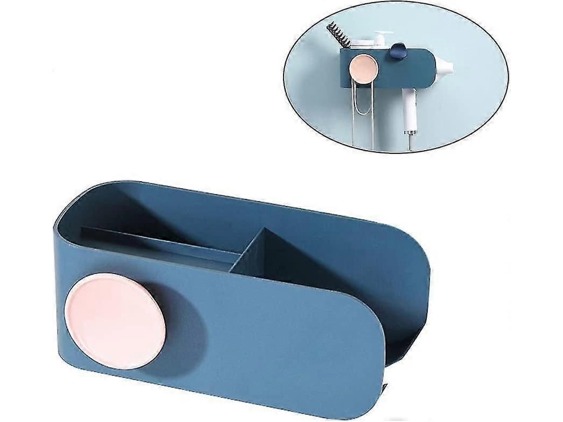 Suporte de Parede para Secadora Cabelo, Secador Armazenamento Sem Deficiência Impermeável Abs Adesivo Cabelo GOKOCO