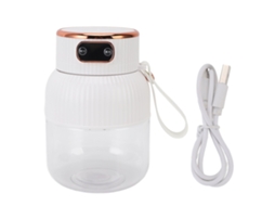 Copo espremedor portátil 600ml multifuncional desmontável elétrico para festas uso familiar branco | S/MARCA