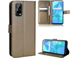 Capa Antichoque Função para Realme Realme 7 5g Hongwe. Pele Magnética1