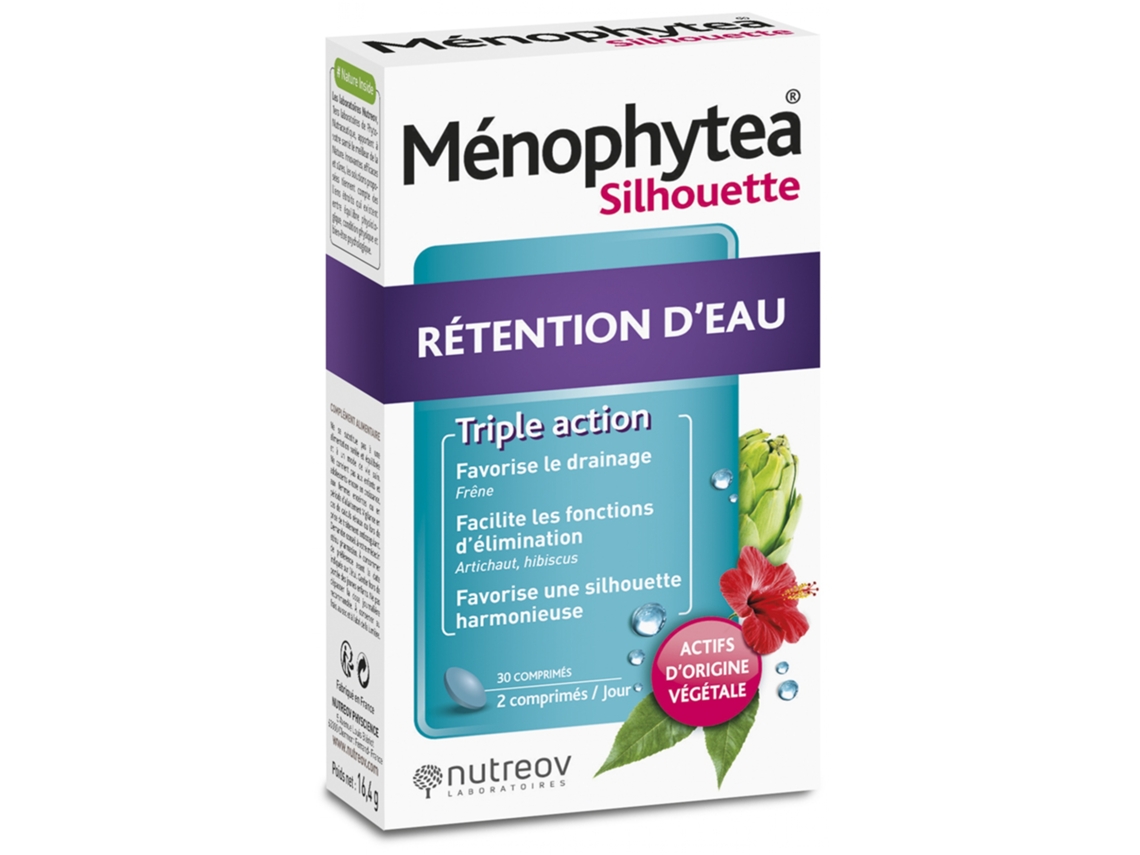 NUTREOV Ménophytea Silhouette Retención de Agua 30 Comprimidos