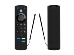 Capa De Controle Remoto Universal Anti-impacto Em Silicone Macio Para Amazon Voice Remote 3ª Geração