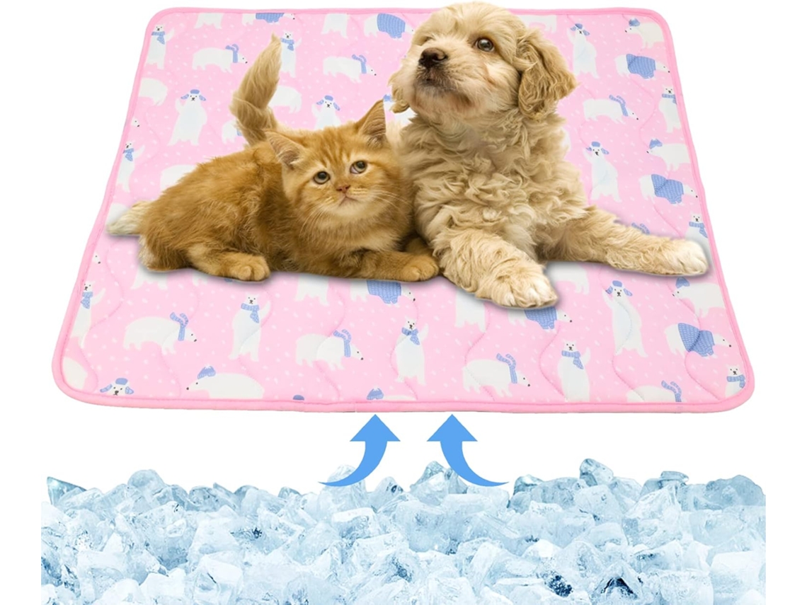 Tapete Refrescante, para Cães e Gatos, 40x50 Cm, Rosa AQUAFORGE