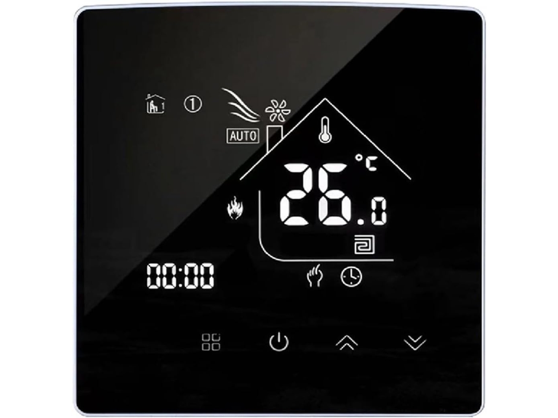 Termostato Inteligente Com Tela Sensível Ao Toque E Wi-fi, Controlador De