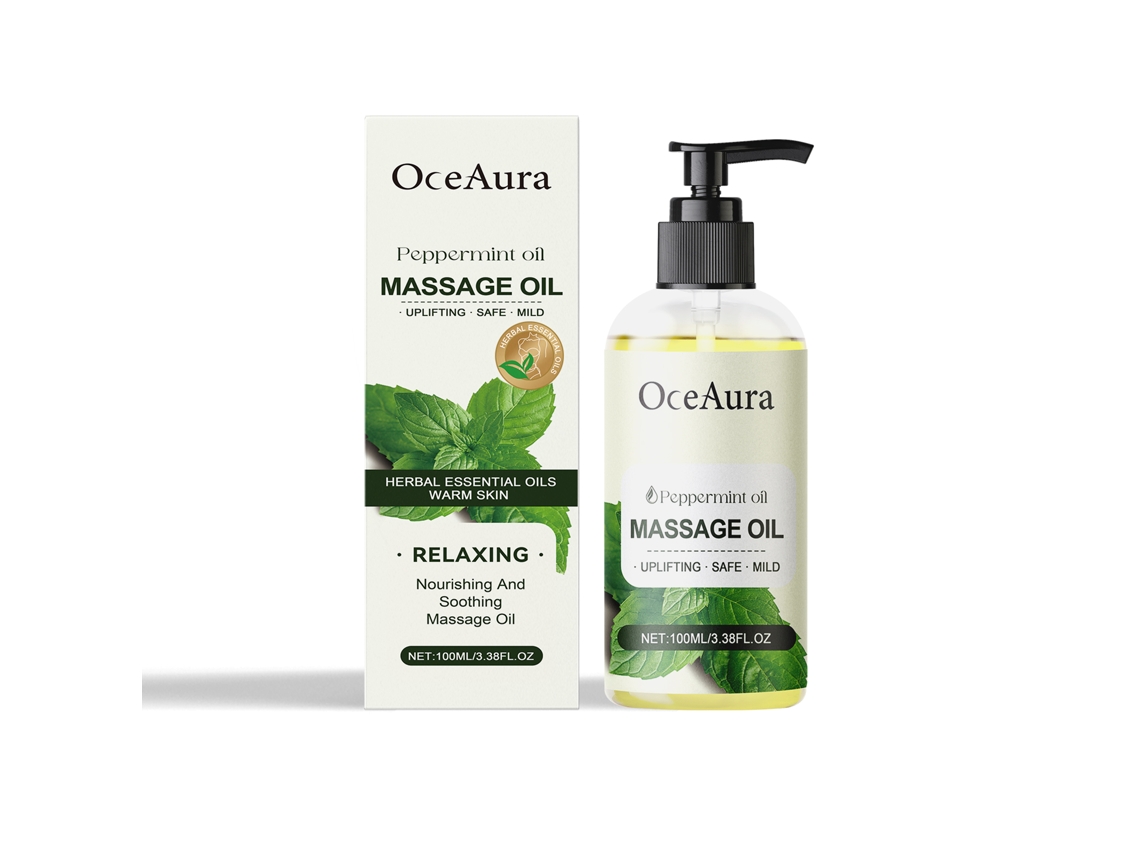 Óleo Corporal Hortelã pimenta, Massagem e Nutrição da Pele LAXISCREED