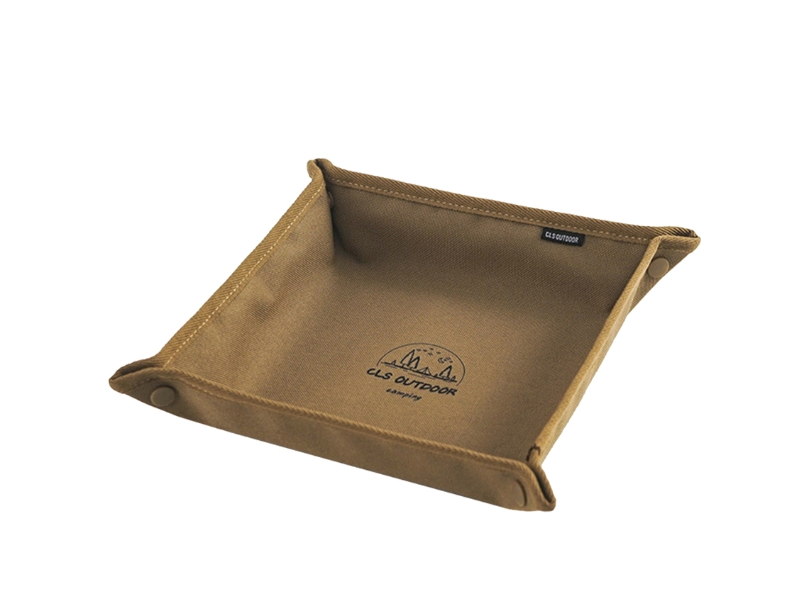 Bandeja Portátil para Acessórios de Camping, Caixa de Armazenamento Oxford Impermeável para Viagens, Joias, Maquiagem, Ferramentas Edc BRILVIBERA