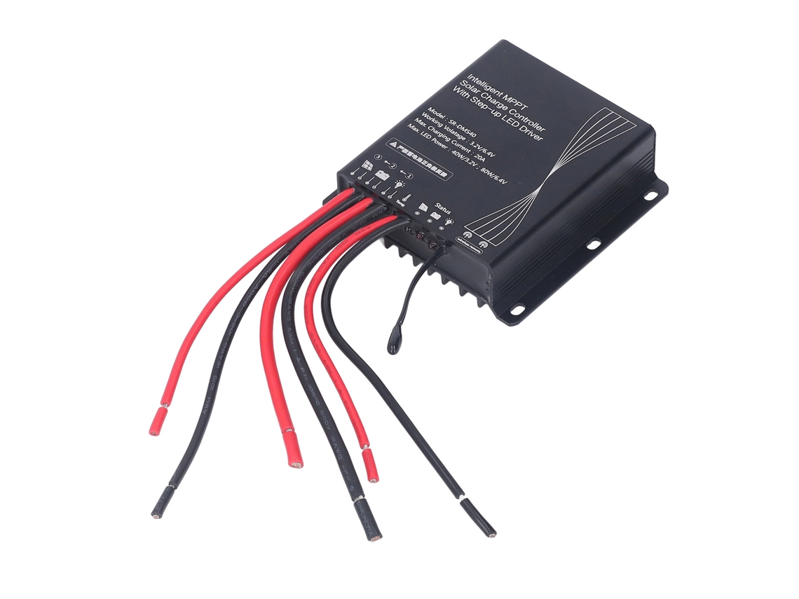 Controlador De Carga Solar Mppt Laxiscreed 20a Ip67 À Prova De Água