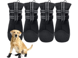 Conjunto De 4-sapatos Antiderrapantes Cães