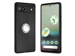 Capa De Celular Tpu Com Suporte De Anel Fosco