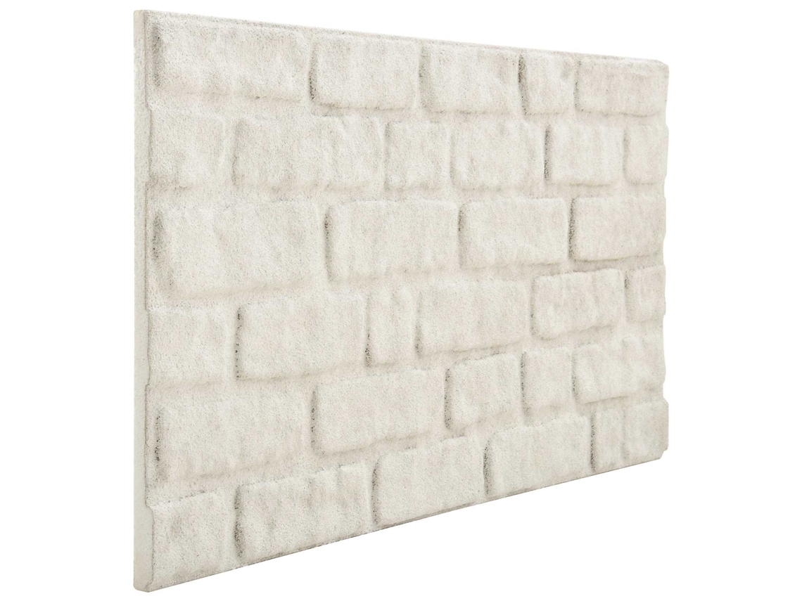 Conjunto 10 Painéis De Parede 3d Vidaxl Branco Poliestireno (100 X 50 Cm)