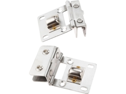 Dobradiças De Fechamento Suave Para Armários, Pacote Com 2 Unidades, Dobradiças Para Portas De Vidro, Clipes De Montagem