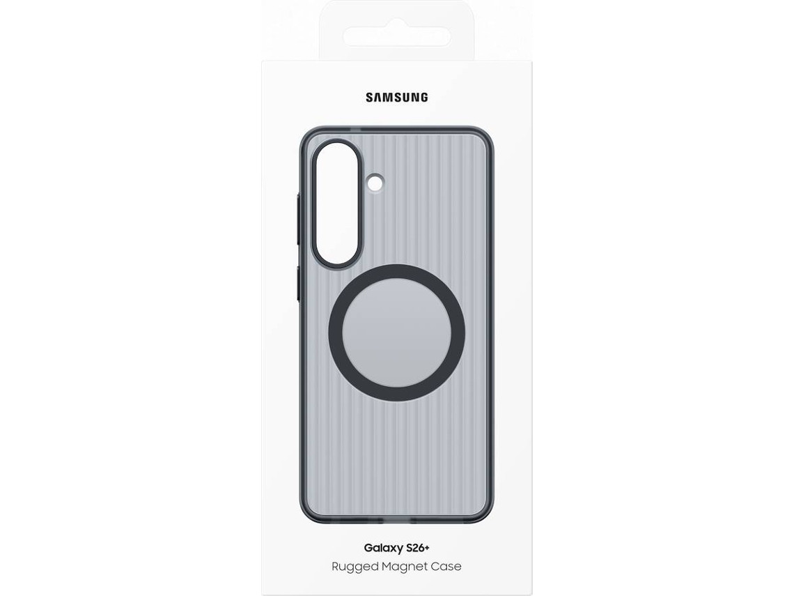 Capa SAMSUNG Rugged Magnética Galaxy S26+ (Preto)