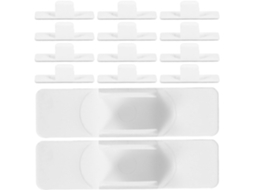 Stobok Clips E Prendedores De Caneta Autoadesivos Plástico, Com 20 Unidades, Ideais Para Decoração Escolar, Uso No