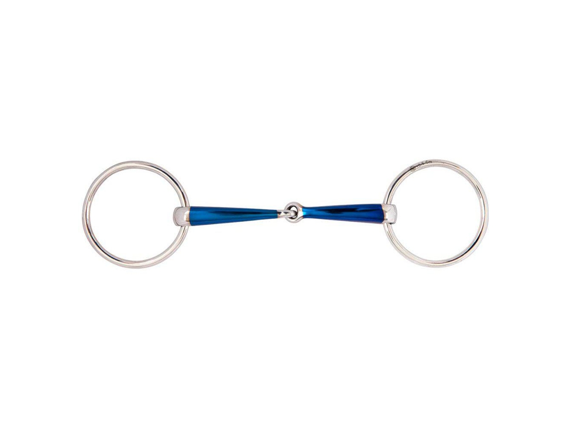 Br Single Jointed Loose Ring Snaffle Sweet Iron 14 Mm