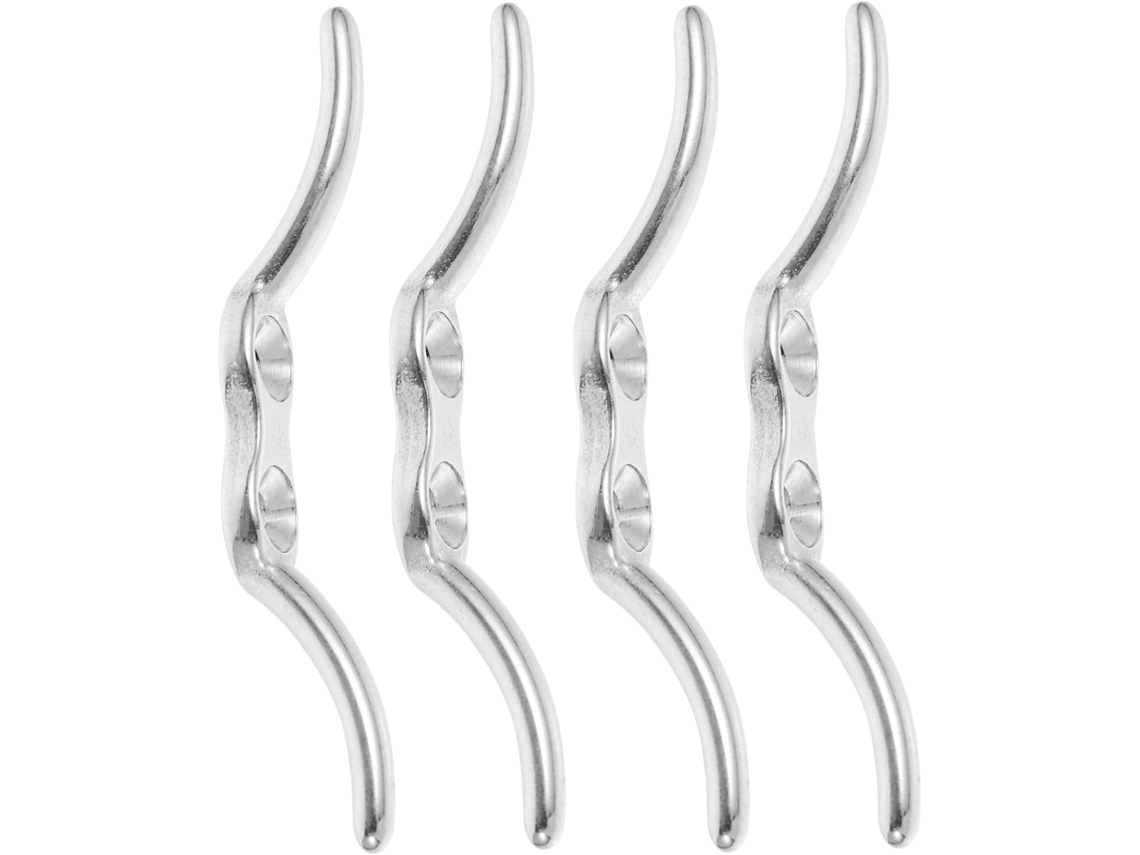 Conjunto de 4 Ganchos para Cordão Persiana 6,35 Cm , Acessório Seguro Enrolar e GOKOCO (2,5 Polegadas)