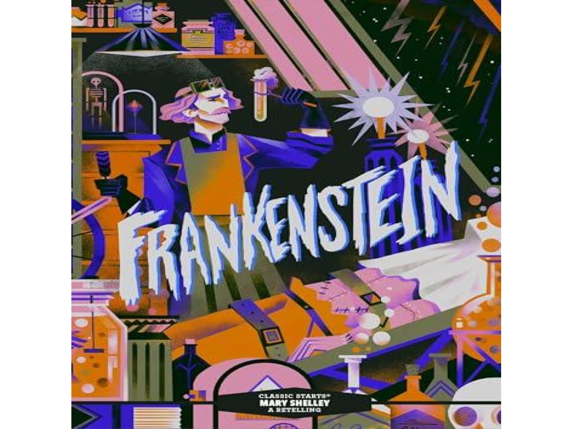 Livro Classic Starts Frankenstein de Mary Shelley (Inglês)