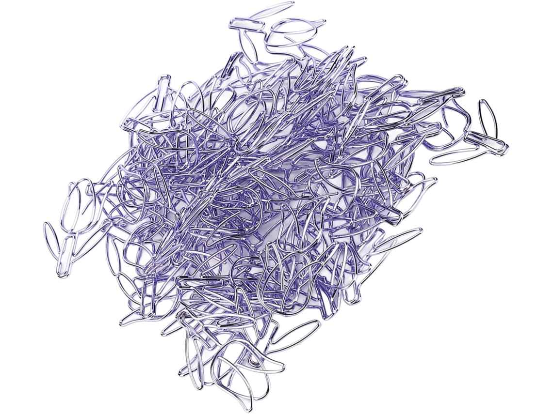 Clips de papel Yosoo Tulipa, alfinete de suporte Alfinetes, presente, 50 peças, marcador de página criativo em formato de tulipa