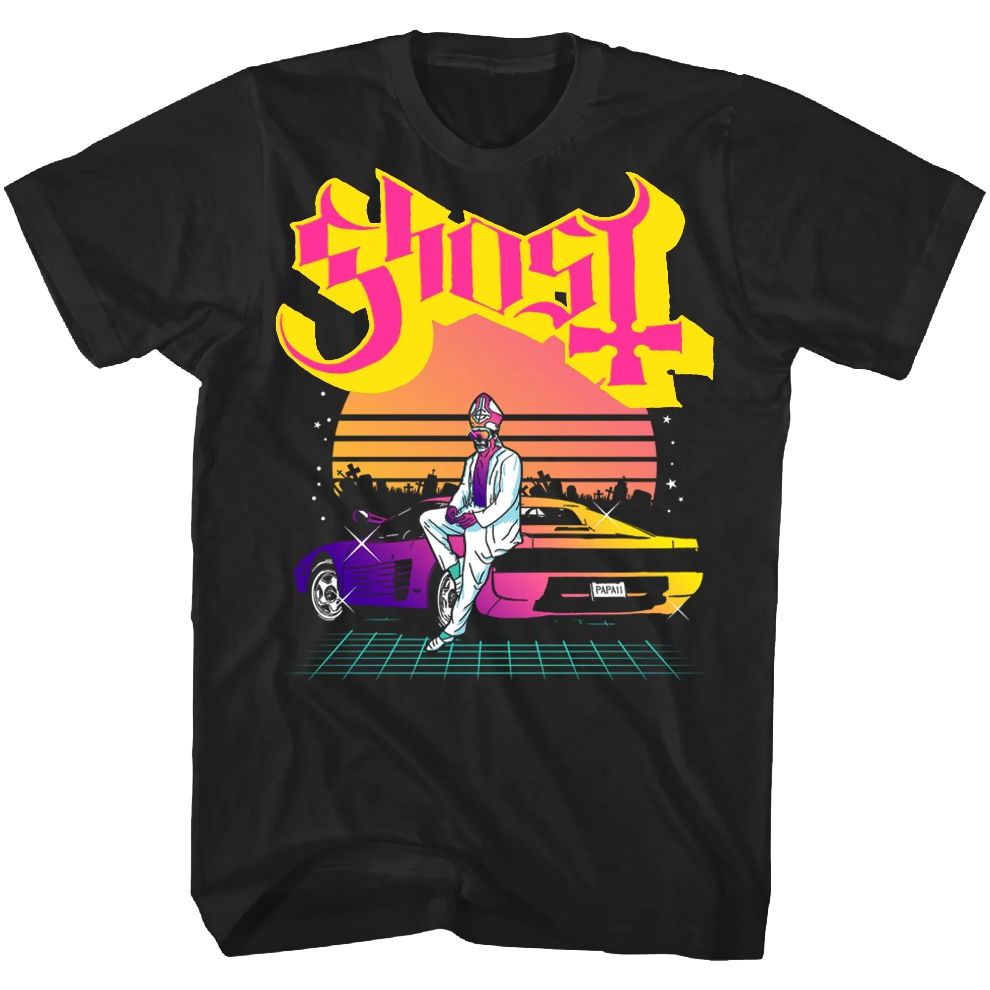 Ghost Papa Lambo T-shirt Unisex Rockinstone Size:xxl