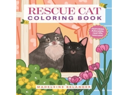 Livro Rescue Cat Coloring Book de Madeleine Belanger (Inglês)