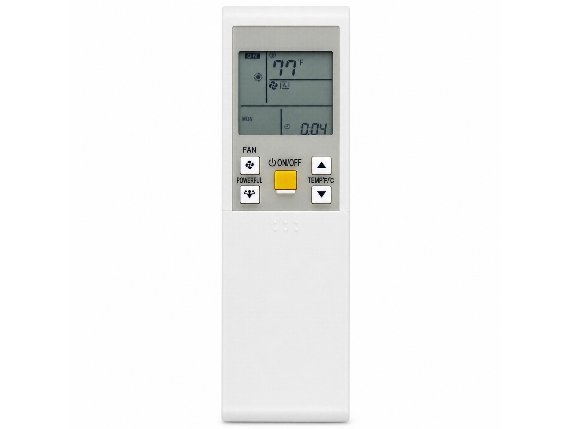 Comando À Distância Para Ar Condicionado Compatível Com Daikin Arc452a21, Sem Configuração_zhd