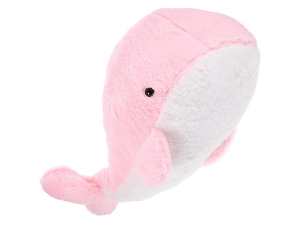 Baleia De Pelúcia Brinquedo Boneca Decoração Casa Rosa