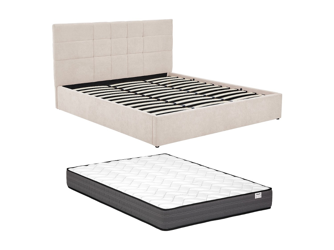 Cama Com Cofre Hopeya