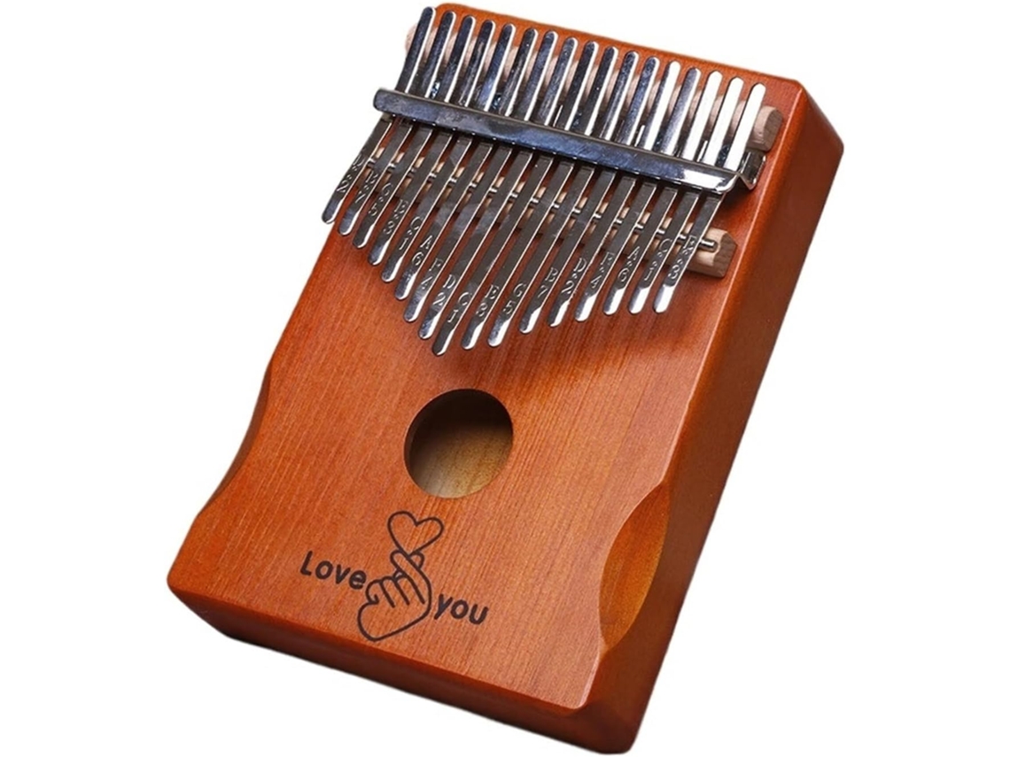 Instrumento De Tocar Piano Kalimba De 17 Teclas