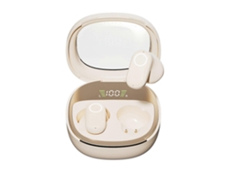 Fones De Ouvido Bluetooth Sem Fio Com Som Estéreo E Mini Fones De Ouvido Intra Auriculares Transparentes Com Visor Digital Puw0858 Ly Ebike