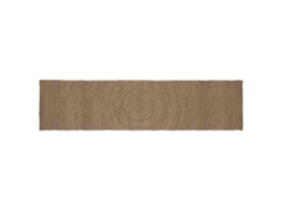 Conjunto 1 Tapete De Área Vidaxl Cinzento Juta (80 X 400 Cm)
