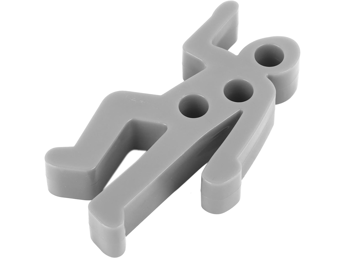 Porta-lápis Chiciris com design realista, exclusivo da Cena Crime, ideal para aliviar o estresse fora da mesa de casa.